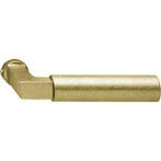 Intersteel Enkele Deurkruk Bau-stil messing getrommeld, Ophalen of Verzenden, Nieuw