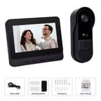 Draadloze Deurbel met Intercom Scherm - Camera WiFi Smart, Verzenden, Nieuw