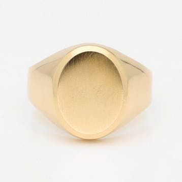 Ring - 18 karaat Geel goud - Zegel