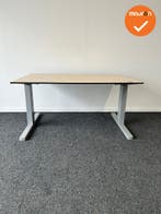 Refurbished - Ahrend Four-Two - Zit Sta Bureau - 120x80 - zi, Werkplek, Ophalen of Verzenden, Gebruikt, Bureau