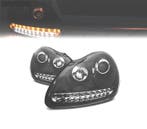 PHARES POUR PORSCHE CAYENNE 03-07 DAYLIGHT XENON FOND NOIR, Autos : Pièces & Accessoires, Verzenden