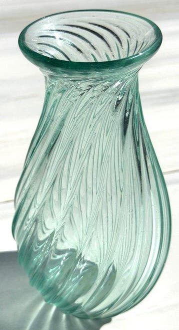 Murano - Archimede Seguso - Vase - Décor à côtes vers 1950 -