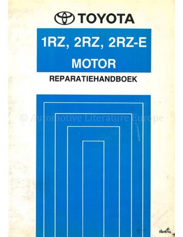 1989 TOYOTA HIACE 1RZ | 2RZ | 2RZ-E MOTOR
