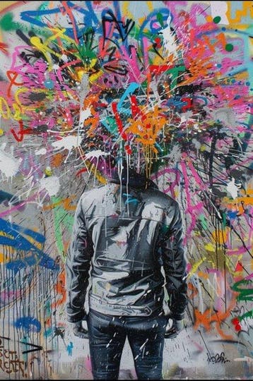 Dine Chanima (XX-XXI) - Urban Artistry Unleashed, Antiquités & Art, Art | Peinture | Moderne