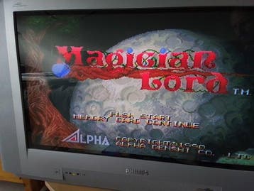 SNK - Neo Geo - Neo Geo AES - Magician Lord - NTSC-J / PAL