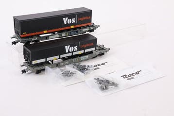 Roco H0 - 67523/67524 - Wagon de marchandises pour trains