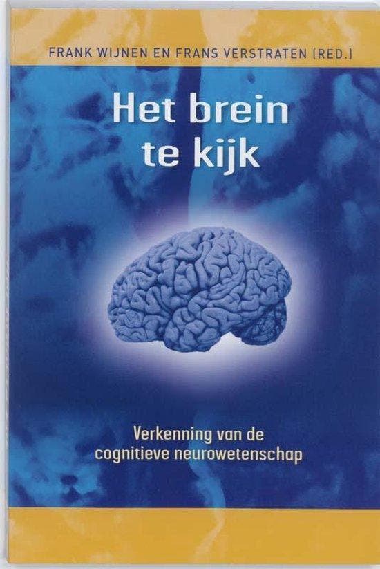 Het brein te kijk - Frank Wijnen - 9789026518072 - Paperback, Boeken, Gezondheid, Dieet en Voeding, Verzenden