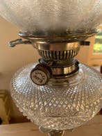 Tafellamp - Verzilverd, Glas, Kristal, Zilver - Sheffield