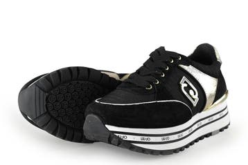 Liu Jo Sneakers in maat 38 Zwart, Kleding | Dames, Verzenden, Liu Jo, Zwart, Zo goed als nieuw