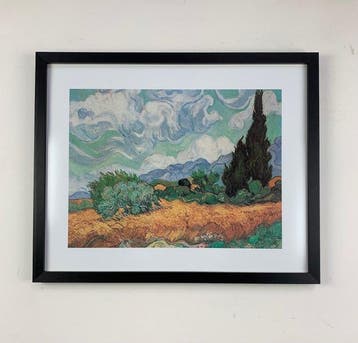 Vincent van Gogh (1853-1890), after - Wheat Field with, Antiquités & Art