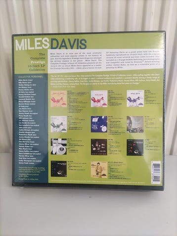 Miles Davis - The Complete Prestige 10-Inch LP Collection –