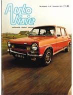 1973 AUTOVISIE MAGAZINE 22 NEDERLANDS, Nieuw
