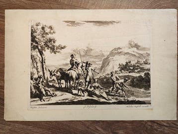 Jan de Visscher (ca. 1636–1692), after Nicolaes Berchem -, Antiquités & Art