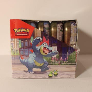Pokémon - 1 Box - Lumiose City: Mini Tin Display, Hobby en Vrije tijd, Verzamelkaartspellen | Pokémon, Nieuw
