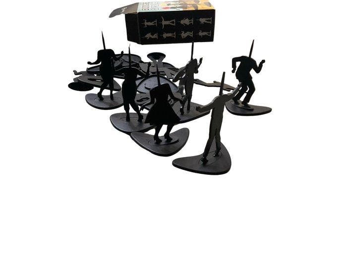 Genuine Fred - Hors doeuvre set - Plastic - Pop, Antiquités & Art, Antiquités | Ustensiles de cuisine