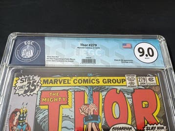 Thor #279 - EGC 9.0 - A Hammer in Hades! - 1 Graded comic -