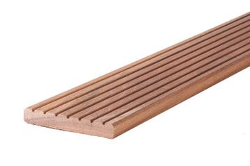 Hardhouten vlonderplanken €12 p/m1 | Bangkirai | Duurzaam, Ophalen of Verzenden, Nieuw, Planken, Hardhout