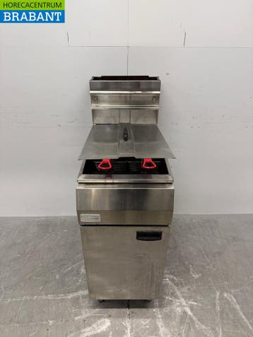 Friteuse Combisteel en acier inoxydable 21 litres GAS, Verzenden