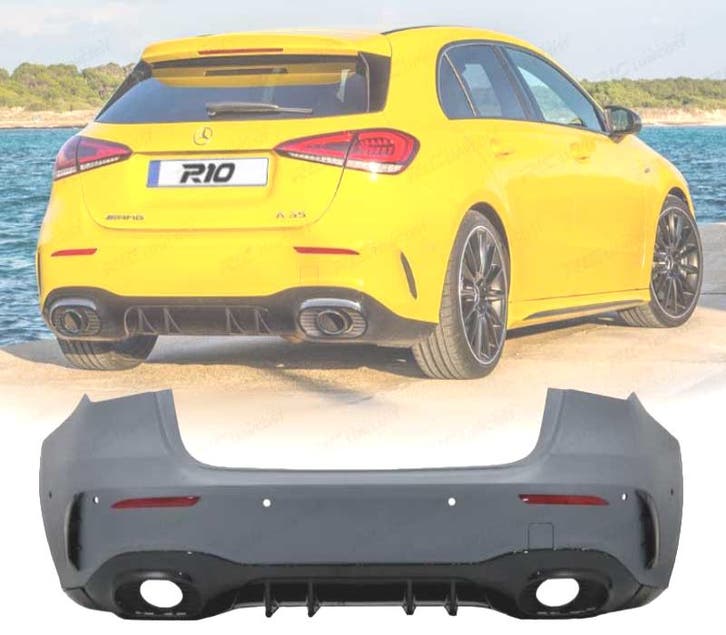 PARE-CHOCS ARRIÈRE MERCEDES W177 LOOK AMG A35, Autos : Pièces & Accessoires, Carrosserie & Tôlerie, Envoi