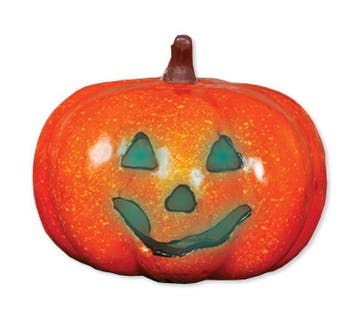 Halloween Pompoen met Licht 16cm, Verzenden, Nieuw