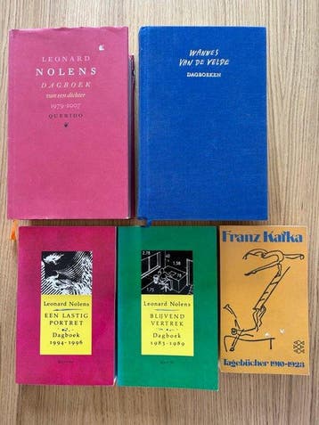 Meerdere auteurs - Lot van 15 dagboeken en persoonlijke