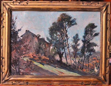 Joseph Milon (1868-1947) - Aix-en-Provence: la bastide