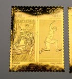 Zambia. Medal Olympic Games Los Angeles 1984 - 2 x 1/100oz