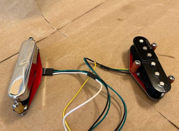 Fender - Super 55 Telecaster Slit Coil Pickups Set - -, Musique & Instruments, Instruments à corde | Guitares | Acoustiques