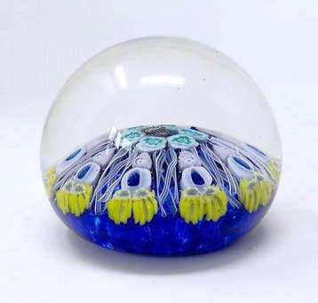 Strathearn Glass Scotland - Presse-papier - 9 Spoke