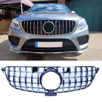 Grill voor mercedes gle w166 chrome