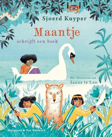 Maantje schrijft een boek 9789089674166 Sjoerd Kuyper, Verzenden, Zo goed als nieuw, Sjoerd Kuyper