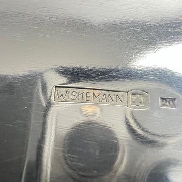Wiskemann - Rafraîchisseur à champagne - Plaqué(e) argent -, Antiquités & Art