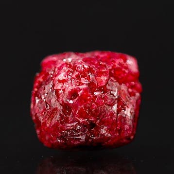 Levendig bloedrood diamant • GEEN RESERVEPRIJS • Zeldzame
