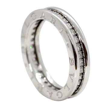 Bvlgari - Bague - B.zero 1 - 18 carats Or blanc - diamants, Bijoux, Sacs & Beauté, Bagues