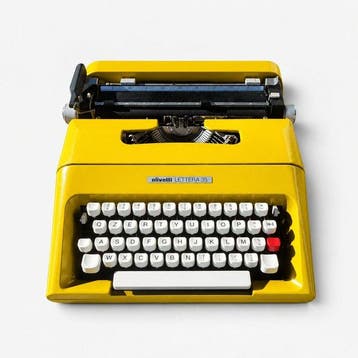 Mario Bellini - Olivetti, Lettera 35 - Typemachine -