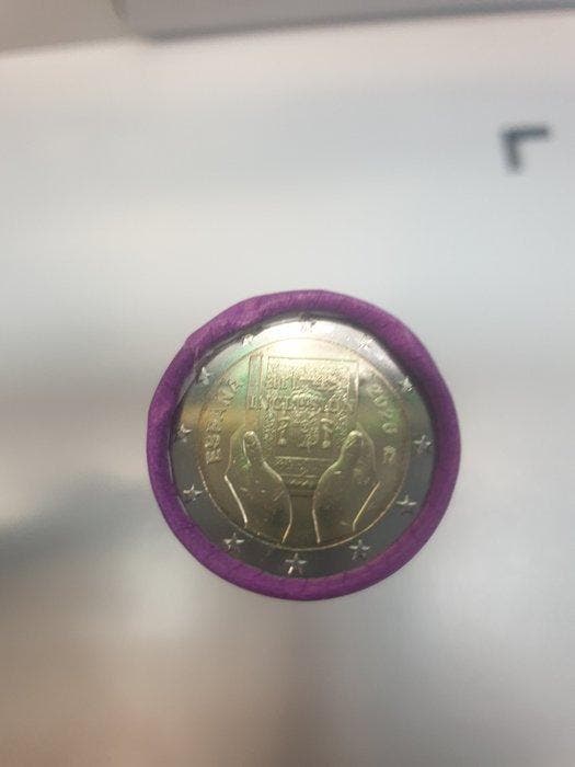 Spanje. 2 Euro 2026 Inclusion (25 monedas) en rollo, Timbres & Monnaies, Monnaies | Europe | Monnaies non-euro