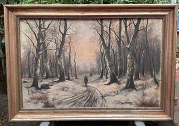 Peter Evertz (XX) - Winterlandschaft