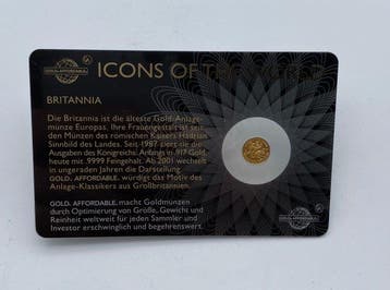 Rwanda. 2015, Britannia, 1/200 Oz, oro .9999 (Zonder