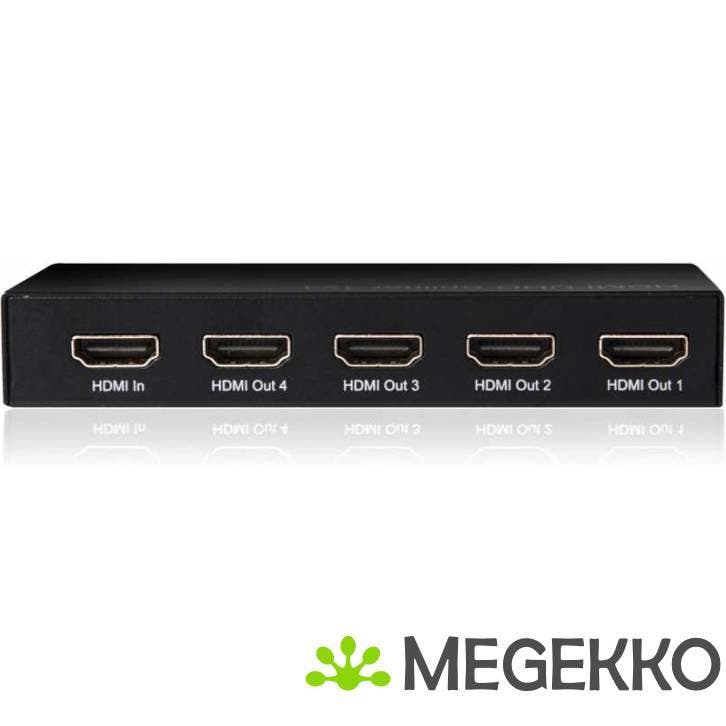 CLUB3D HDMI 2.0 UHD Splitter 4 Ports, Computers en Software, Overige Computers en Software, Nieuw, Verzenden
