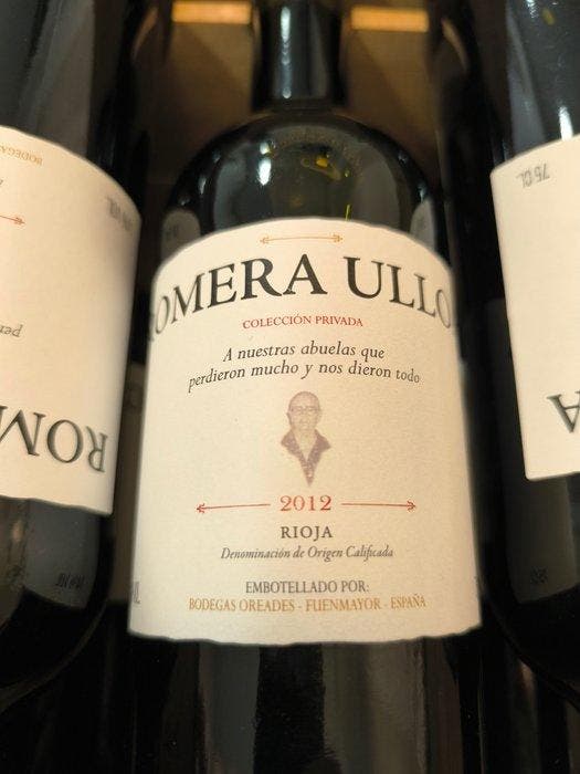 2012 Bodegas Oreades, Romera Ulloa, Colección Privada -, Collections, Vins