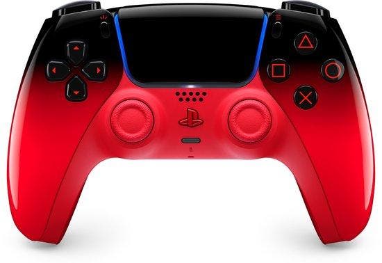 PS5 Techno Red controller DualSense Draadloze Controller..., Hobby en Vrije tijd, Gezelschapsspellen | Overige, Nieuw, Verzenden