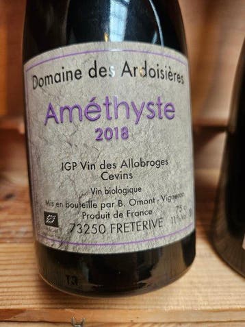 2018 Domaine des Ardoisières Améthyste - Savoy - 3 Flessen, Verzamelen, Nieuw