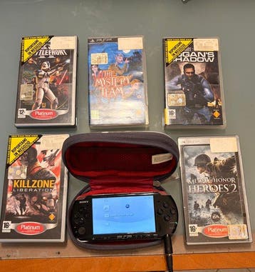 Sony - Playstation Portable (PSP) - Bundle PSP-1000-3000 più, Consoles de jeu & Jeux vidéo
