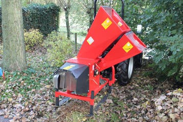 Kraffter bio versnipperaar 8cm - aftakas, Nieuw
