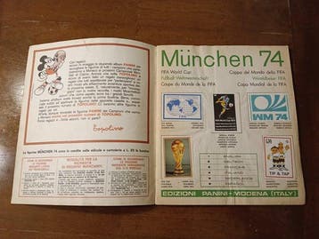 1974 Panini Album complet - Good (GD)