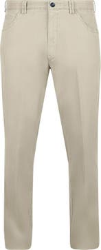 Meyer Dublin Broek Greige maat 28 Heren, Verzenden, Nieuw, Beige, Meyer