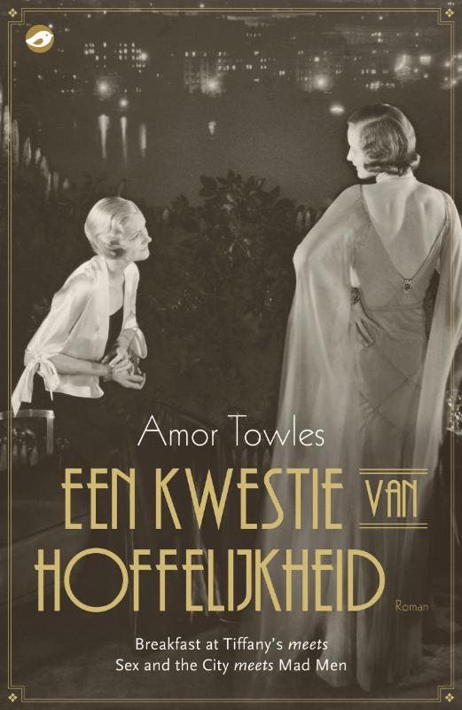 Een kwestie van hoffelijkheid 9789022959893 Amor Towles, Livres, Romans, Envoi