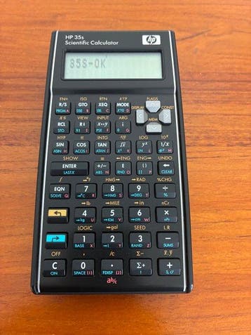 Hewlett Packard HP-35s Scientific Calculator - Computer -, Nieuw