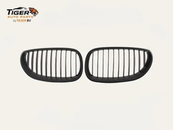 BMW E60 E61 grillen mat zwart pre-facelift