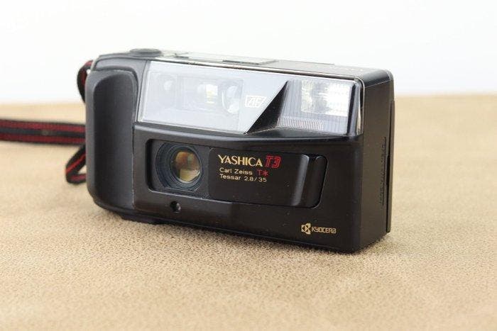 Kyocera, Yashica T3 Analoge camera, Audio, Tv en Foto, Fotocamera's Analoog